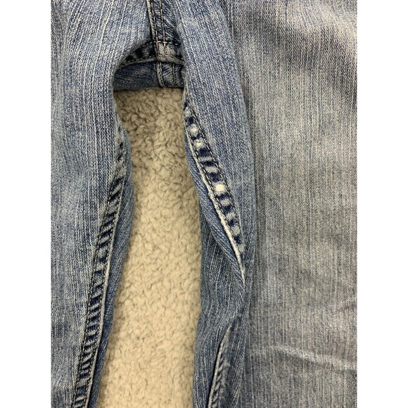 Lee Riders Women's Denim Blue Jeans - Straight Leg 5 Pocket Design - Picture 3 of 11